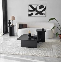 Журнальный столик Trendy Blues Black 55x80x80cm GTR000857 3pcs