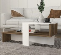 Журнальный столик Trendy Chain White/Walnut 80x32.6x43.6cm GTR006097 фото №3 — интернет-магазин Desire.md