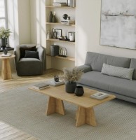 Журнальный столик Trendy Ciuperca Sapphire Oak 120x60x40cm GTR000791