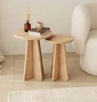 Журнальный столик Trendy Ciuperca Sapphire Oak 50x40x40cm GTR001611 2pcs