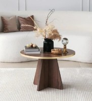 Журнальный столик Trendy Ciuperca Sapphire Oak 60x60x40cm GTR000749 фото №3 — интернет-магазин Desire.md