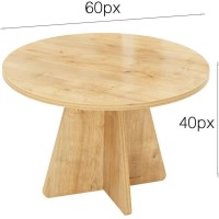 Măsuţă cafea Trendy Ciuperca White/Gold 60x60x40cm GTR000751 imaginea #3 — magazin online Desire.md