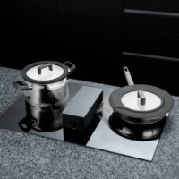 Set vase de gatit BergHOFF Uqonic Downdraft (1315168) imaginea #4 — magazin online Desire.md