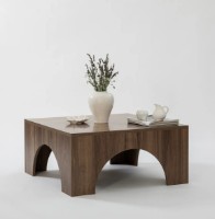 Măsuţă cafea Trendy Collesium Walnut 80x80x37cm GTR000856 imaginea #1 — magazin online Desire.md