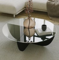 Măsuţă cafea Trendy Crin Black 90x90x30cm GTR000775 imaginea #2 — magazin online Desire.md