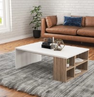 Журнальный столик Trendy Defne Patara Walnut/White 90x60x33cm GTR000572