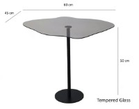 Журнальный столик Trendy Dior Black 60x50x45cm GTR000757 фото №3 — интернет-магазин Desire.md