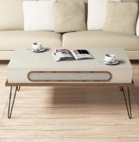 Măsuţă cafea Trendy Ekol Cream/Walnut/Black 105x56x45cm GTR000618 imaginea #2 — magazin online Desire.md