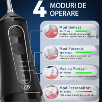 Ирригатор JTF F300 Black (9 nozzles)  фото №2 — интернет-магазин Desire.md