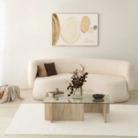 Журнальный столик Trendy Escape Travertin 105x30x65cm GTR006147