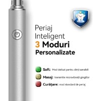 Periuţa de dinţi electrică JTF J30 Silver imaginea #2 — magazin online Desire.md
