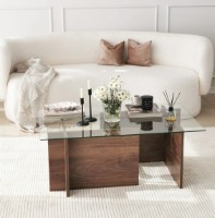 Журнальный столик Trendy Evadare Walnut 105x65x40cm GTR000772