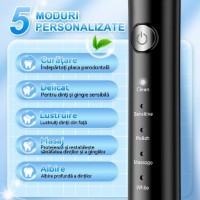 Periuţa de dinţi electrică JTF J40 Black imaginea #2 — magazin online Desire.md