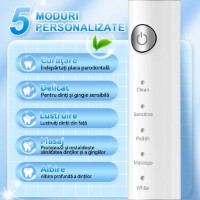 Periuţa de dinţi electrică JTF J40 White imaginea #2 — magazin online Desire.md