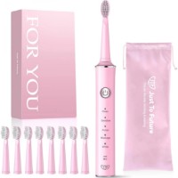 Periuţa de dinţi electrică JTF J40 Roz 8 Brush Heads imaginea #4 — magazin online Desire.md