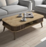 Măsuţă cafea Trendy Eylul Oak 105x60x34cm GTR000626 imaginea #3 — magazin online Desire.md