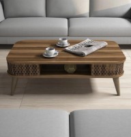 Măsuţă cafea Trendy Eylul Walnut 105x60x34cm GTR000627 imaginea #2 — magazin online Desire.md