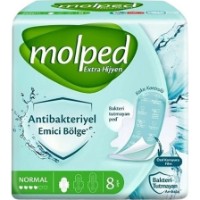 Absorbante Molped Antibacterial Normal 8pcs