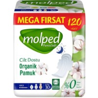 Absorbante Molped Pure & Soft Night 30pcs