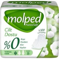 Absorbante Molped Pure & Soft Normal 8pcs