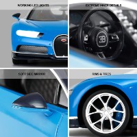 Радиоуправляемая игрушка Rastar 1:14 Bugatti Chiron Blue (75700) фото №6 — интернет-магазин Desire.md