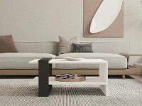 Măsuţă cafea Trendy Funda White/Anthracit 180x55x35cm GTR000924 imaginea #2 — magazin online Desire.md