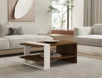 Журнальный столик Trendy Gaye Walnut/White 80x35x50cm GTR006125