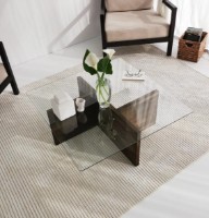 Журнальный столик Trendy Glory Walnut 90x90x35cm GTR000879 фото №3 — интернет-магазин Desire.md