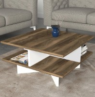Журнальный столик Trendy Hamton Walnut/White 60x31x60cm GTR000937 фото №2 — интернет-магазин Desire.md