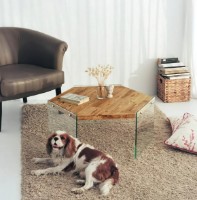 Журнальный столик Trendy Hexagon S304 Oak 80x70x35cm GTR000878 фото №4 — интернет-магазин Desire.md