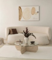 Журнальный столик Trendy Himalayas Travertin 90x90x30cm GTR006171 фото №2 — интернет-магазин Desire.md