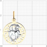 Подвеска Sokolov 031303 фото №2 — интернет-магазин Desire.md