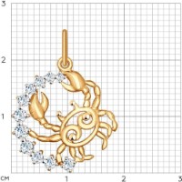Pandantiv Sokolov 035126