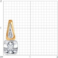 Подвеска Sokolov 51-230-01902-1 фото №2 — интернет-магазин Desire.md