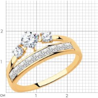 Кольцо Sokolov 018502 18 фото №3 — интернет-магазин Desire.md