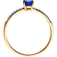 Inel Sokolov 51-210-02312-1 17.5 imaginea #2 — magazin online Desire.md