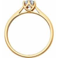 Inel Sokolov 51-210-02375-1 18.5 imaginea #3 — magazin online Desire.md