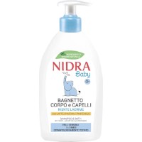 Gel de duș pentru bebeluși Nidra Baby Oat Milk & Panthenol 0+ 500ml