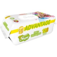 Детские салфетки Sleepy Apple 120pcs