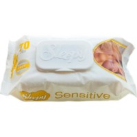 Детские салфетки Sleepy Premium Sensitive 70pcs