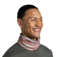 Headwear multifuncțional Buff Original Ecostretch Aluk Grey imaginea #3 — magazin online Desire.md