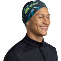 Headwear multifuncțional Buff Original Ecostretch Orby Night Blue imaginea #4 — magazin online Desire.md
