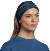Headwear multifuncțional Buff Original Ecostretch Sineb Night Blue imaginea #4 — magazin online Desire.md