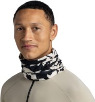 Headwear multifuncțional Buff Original Ecostretch Skar Black imaginea #4 — magazin online Desire.md