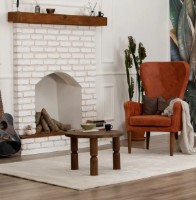 Журнальный столик Trendy Ida 60 Walnut 60x60x40cm GTR000854 фото №4 — интернет-магазин Desire.md