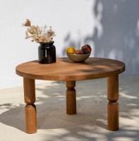 Журнальный столик Trendy Ida 70 Chestnut 70x70x40cm GTR000863