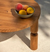 Журнальный столик Trendy Ida 70 Chestnut 70x70x40cm GTR000863 фото №2 — интернет-магазин Desire.md