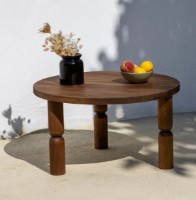 Журнальный столик Trendy Ida 70 Walnut 70x70x40cm GTR000864