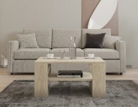 Журнальный столик Trendy Iris Travertin 80x40x50cm GTR006120 фото №2 — интернет-магазин Desire.md