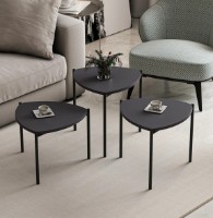 Журнальный столик Trendy Lenny Anthracit/Black 45x45x45cm GTR003969 3pcs фото №3 — интернет-магазин Desire.md
